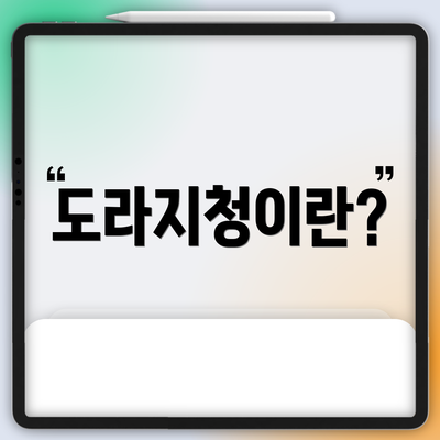 도라지청이란?