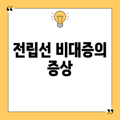 전립선 비대증의 증상