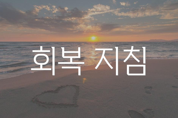 회복 지침