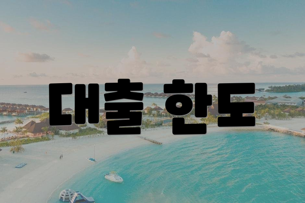 대출 한도