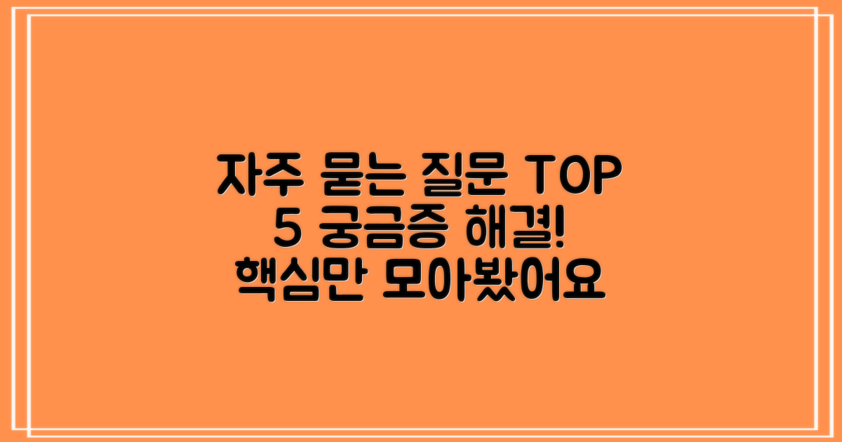 자주 묻는 질문