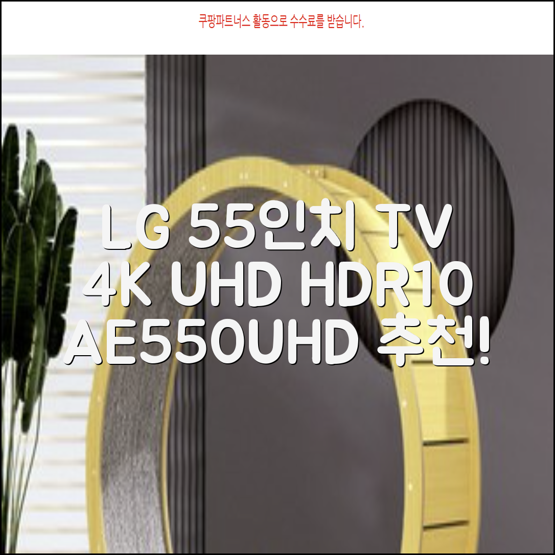 에어리브 LG IPS 정품패널 55인치 TV 4K LED UHD HDR10, AE550UHD, 고객직접설치, 스탠드형, 138cm(55인치) 추천 리뷰