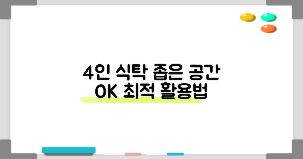 4인 식탁 최적화