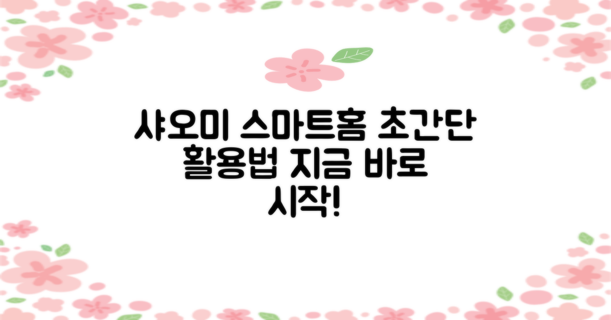 스마트 홈, 샤오미 활용법