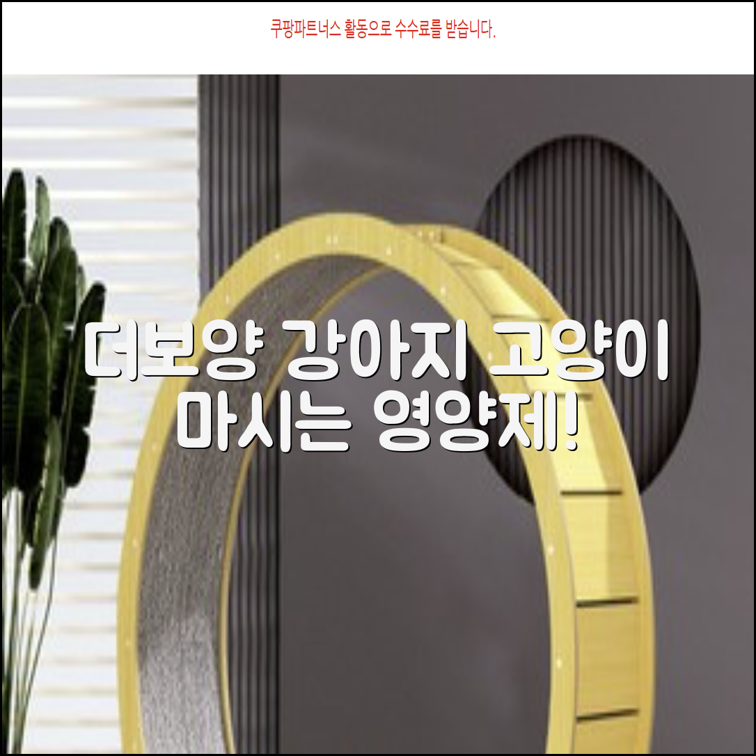 더보양 보양황차 강아지 고양이 마시는 천연 영양제, 280ml, 2개 추천 리뷰