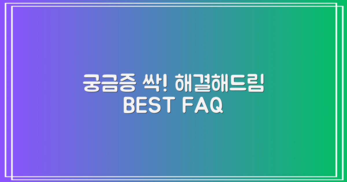 자주 묻는 질문