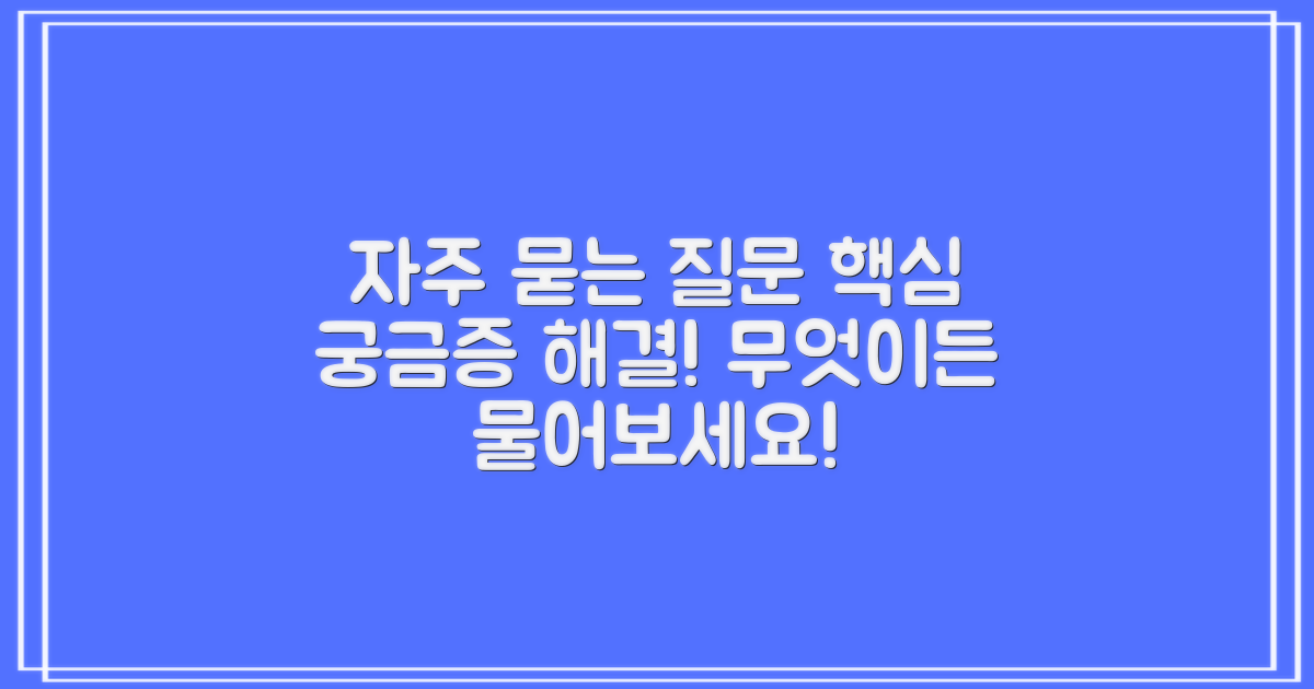 자주 묻는 질문