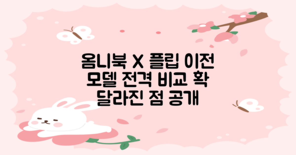 옴니북 X 플립, 이전 모델과 무엇이 다른가
