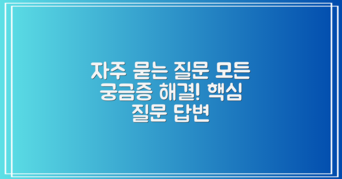 자주 묻는 질문