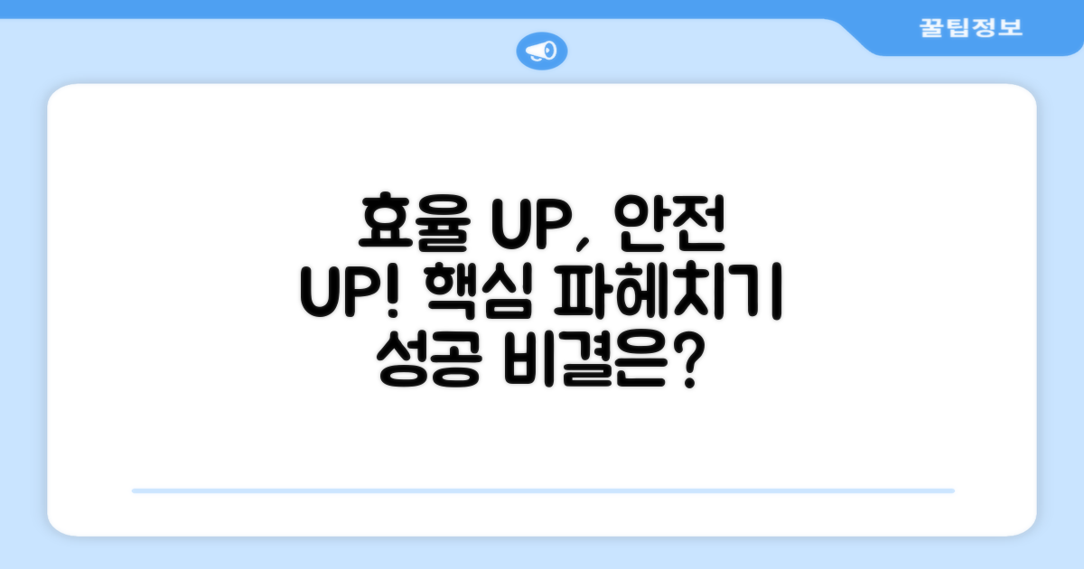 효율성, 안전성 집중 탐구