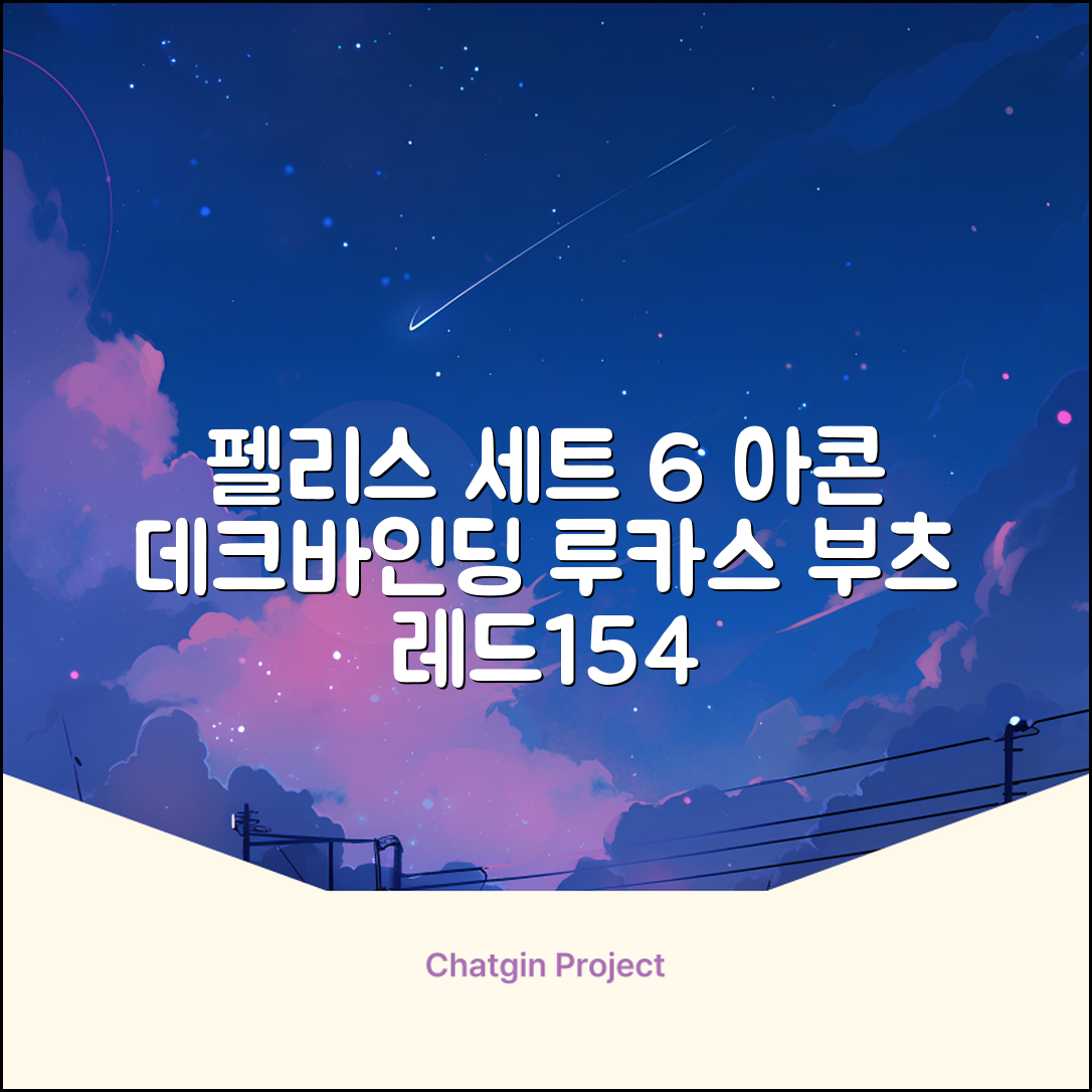 FELICE 장비세트6 ACORN데크 바인딩 LUCAS부츠, WESTSIDE 레드154+바인딩M, 1개 추천 리뷰