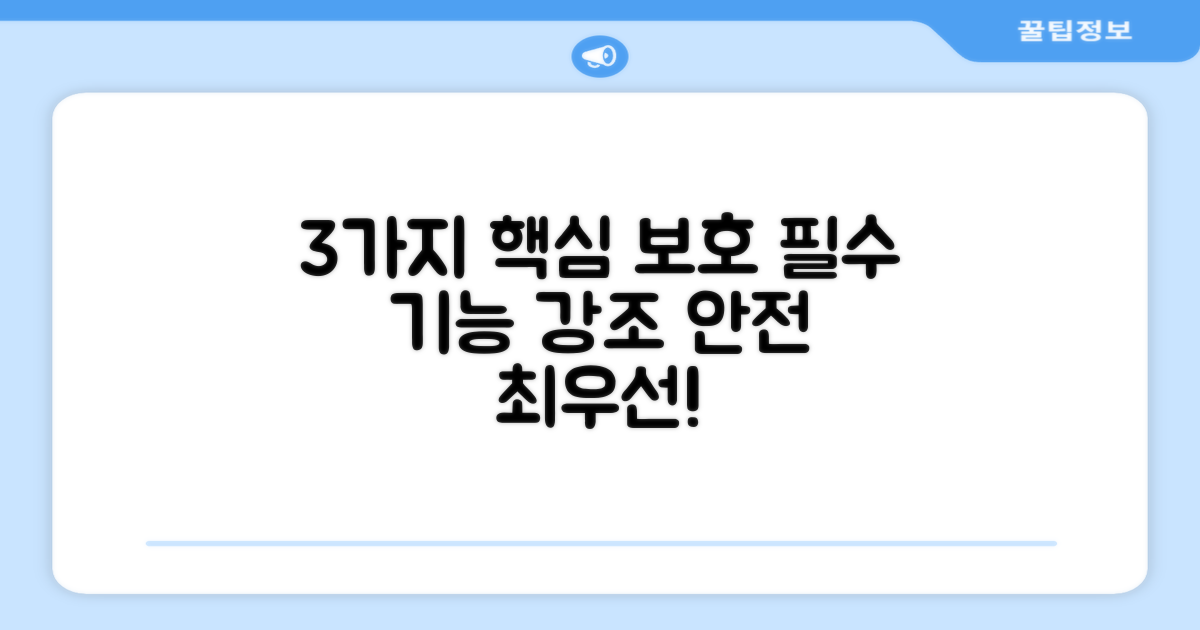 3가지 핵심 보호 기능