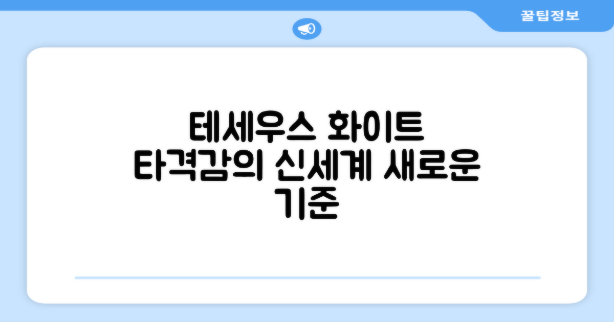 테세우스 화이트, 타격감의 새로운 기준