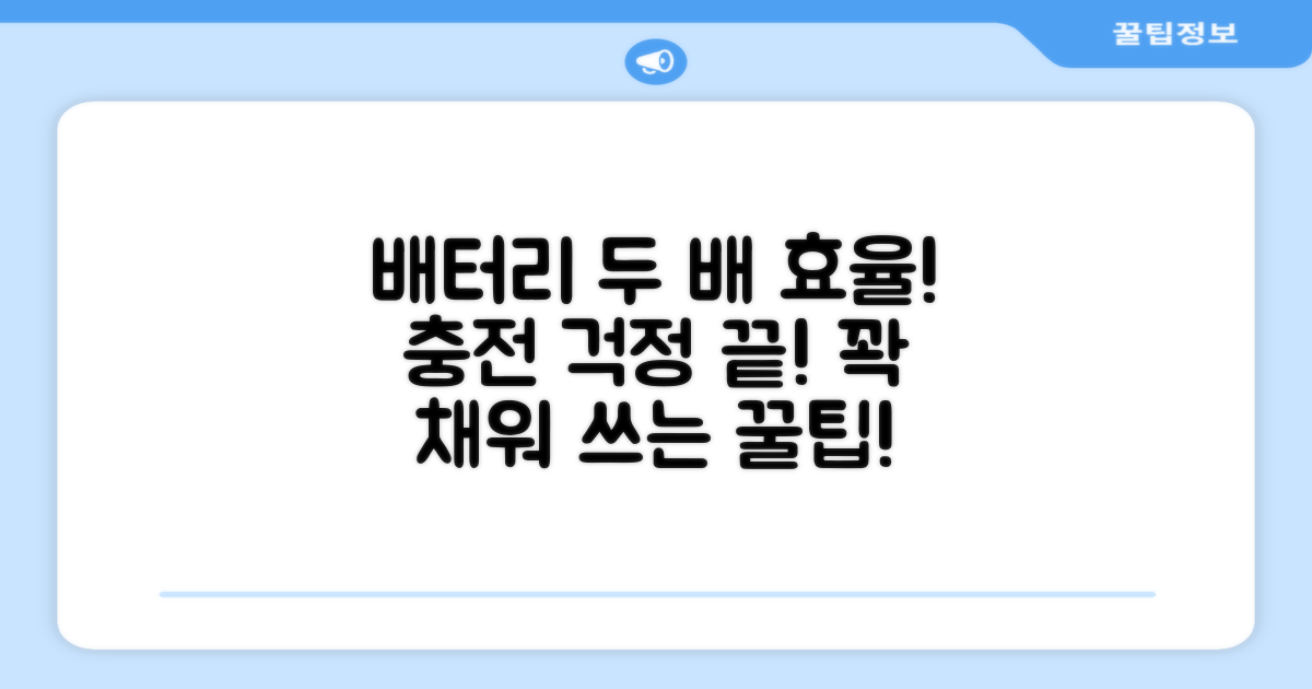 2가지 배터리 효율